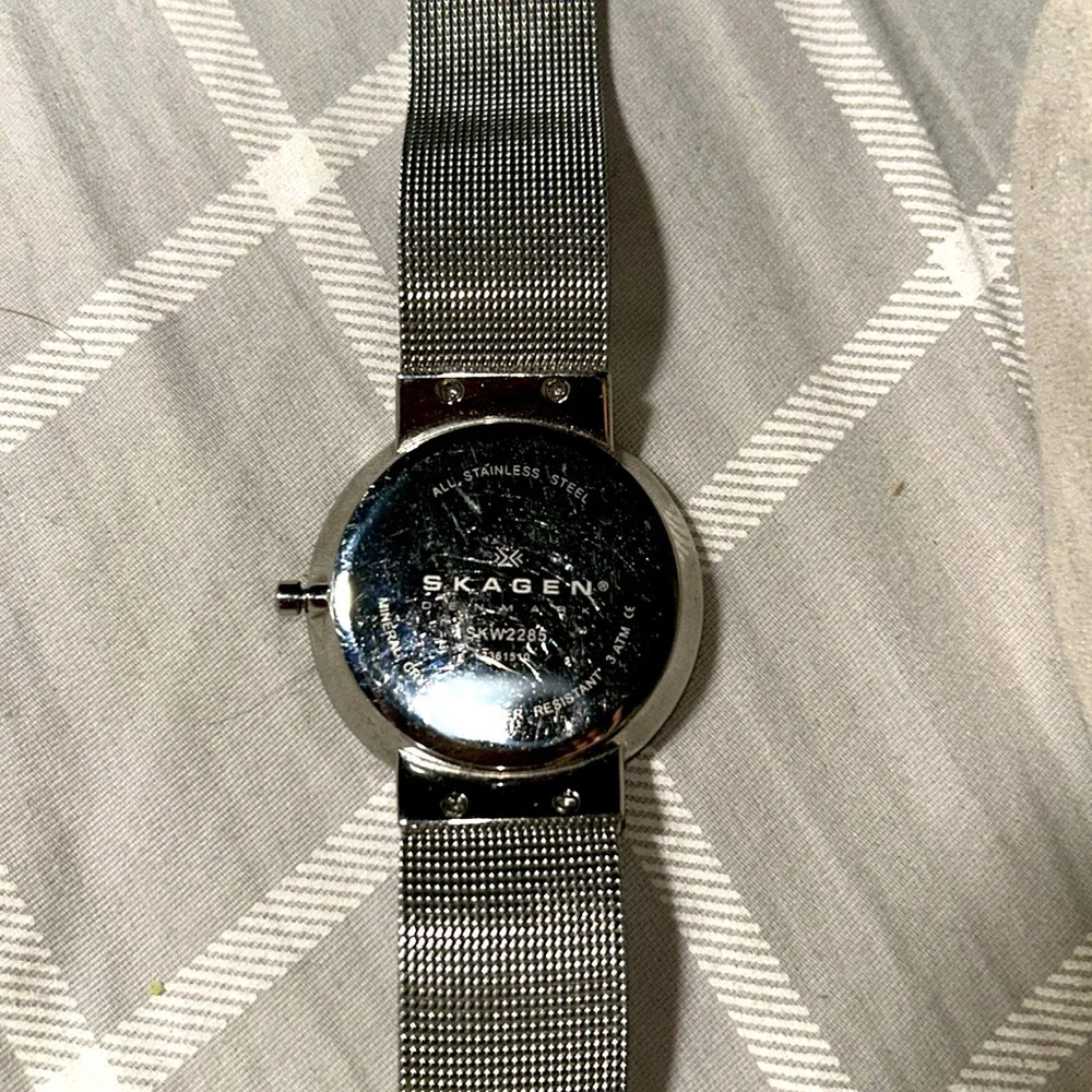Skagen Ladies Crystal Date Watch